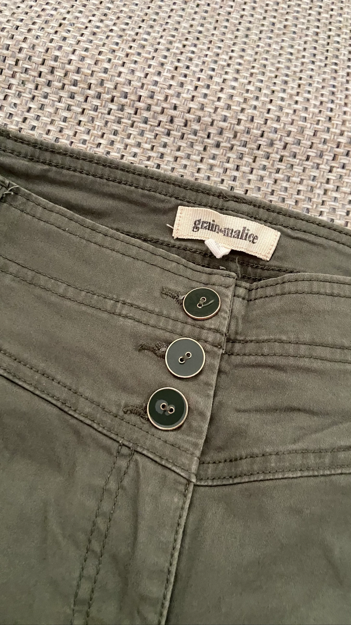 Kaki korte broek Perfecte staat maat 42 – photo 6